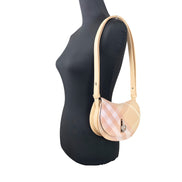 Burberry Mini Check Rocking Horse Crossbody Bag