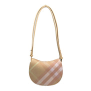 Burberry Mini Check Rocking Horse Crossbody Bag