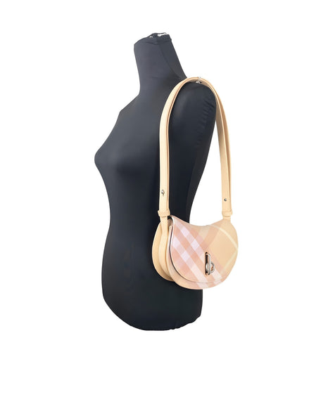 Geantă crossbody Burberry Mini Check Rocking Horse