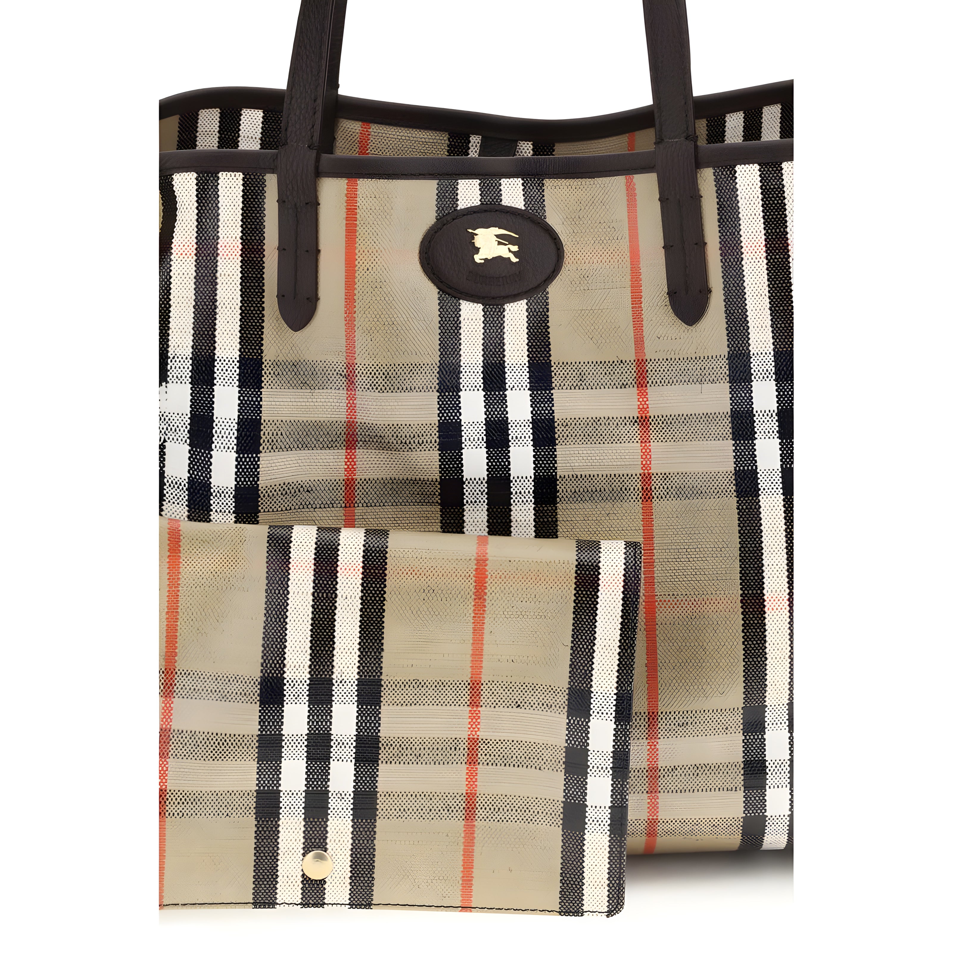 Burberry Multicolor Cotton Handbag