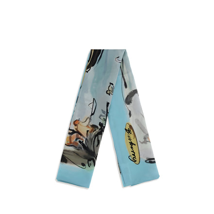 Eșarfă Burberry multicoloră din mătase