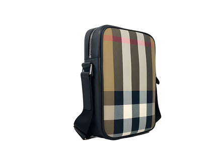 Geantă crossbody Burberry Paddy cu imprimeu în carouri