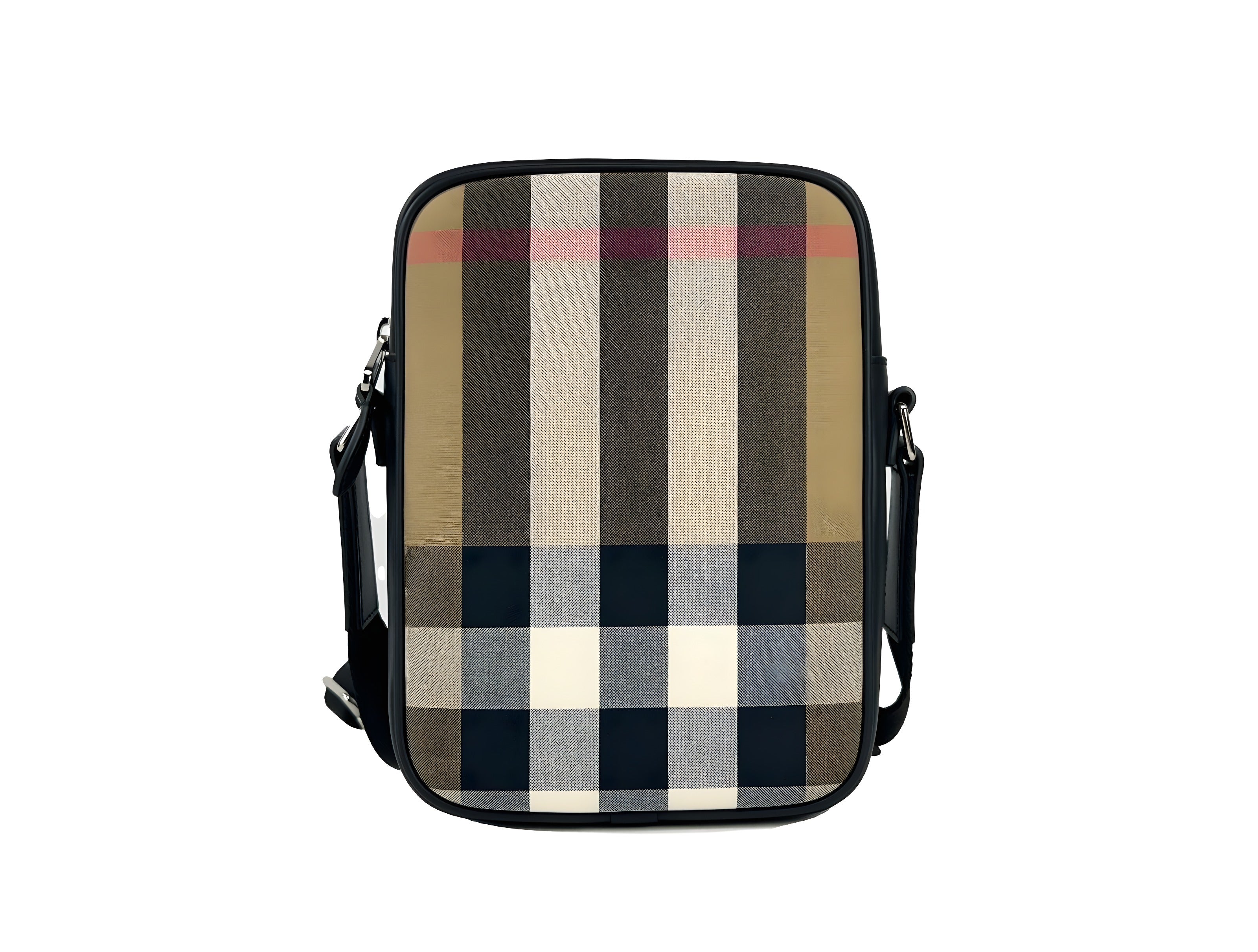 Geantă crossbody Burberry Paddy cu imprimeu în carouri