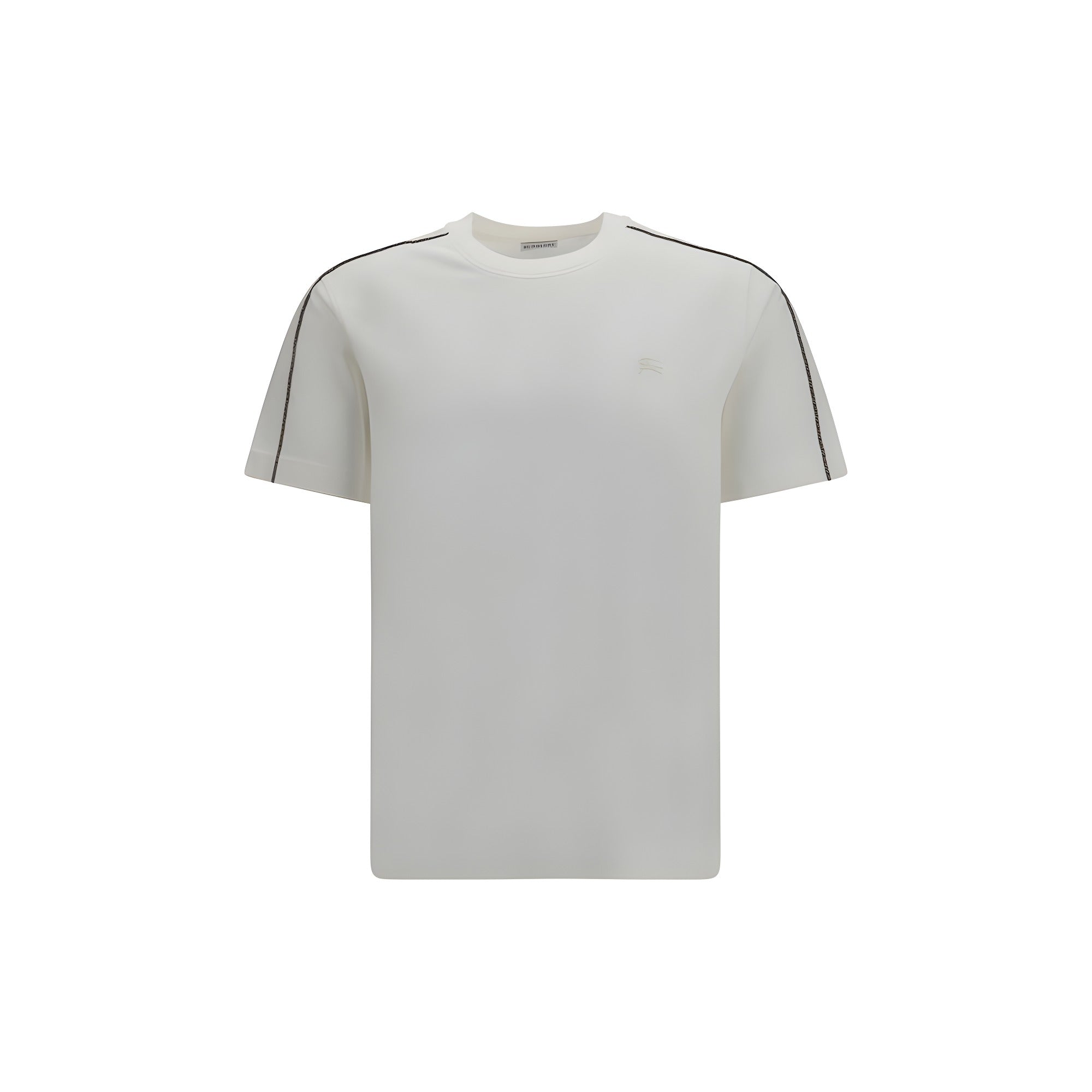 Burberry White Cotton T-Shirt