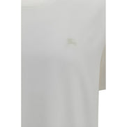 Burberry White Cotton T-Shirt