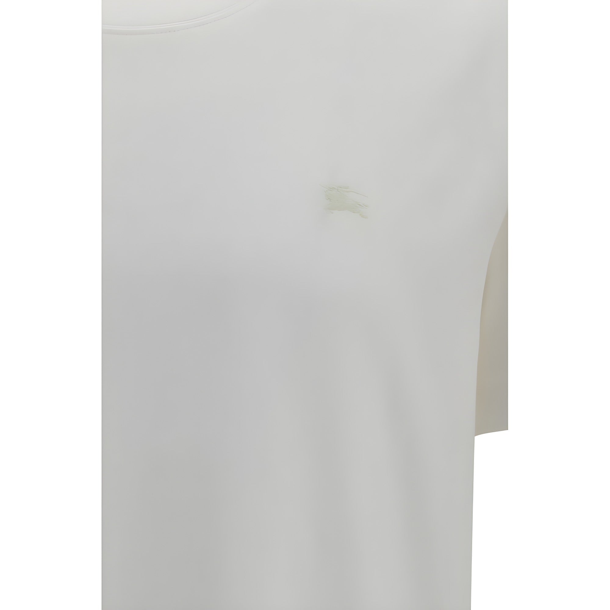 Burberry White Cotton T-Shirt