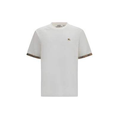 Burberry White Cotton T-Shirt