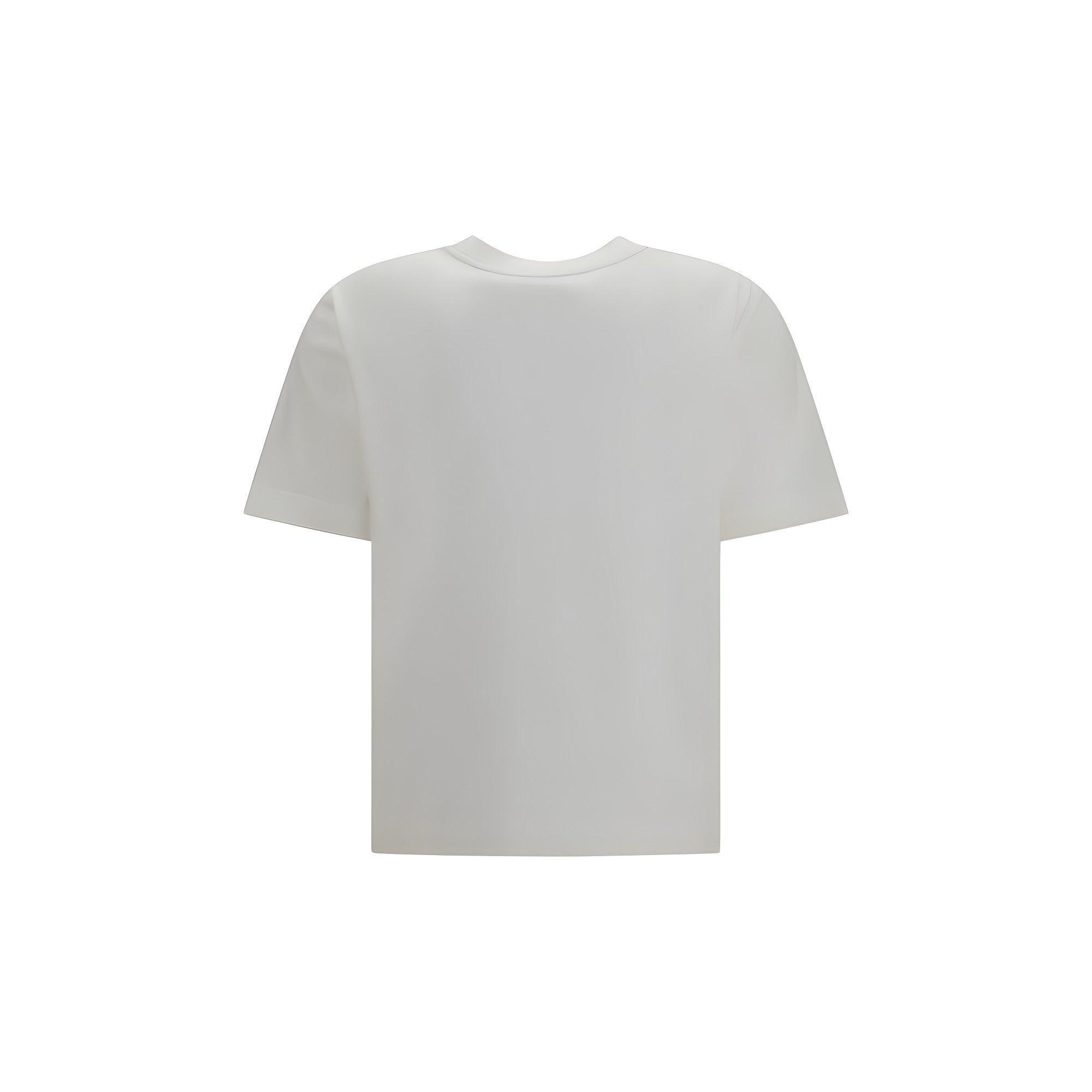 Tricou Burberry alb din bumbac