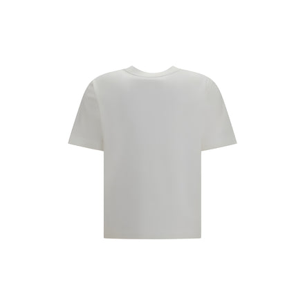 Tricou Burberry alb din bumbac