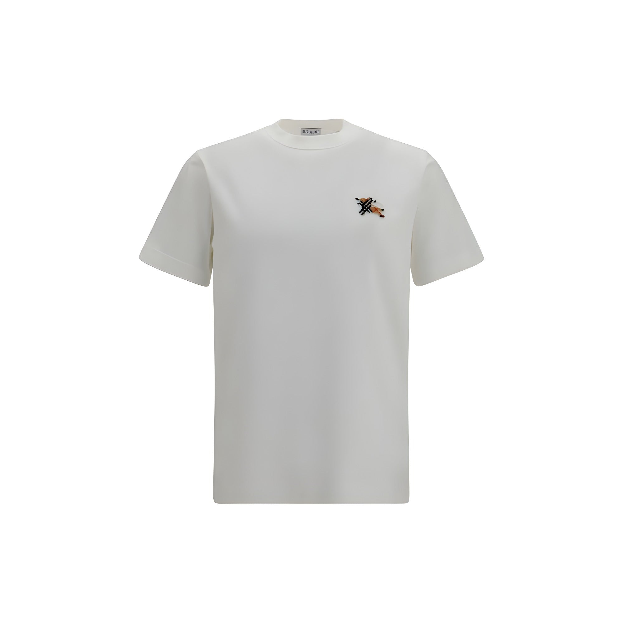 Tricou Burberry alb din bumbac