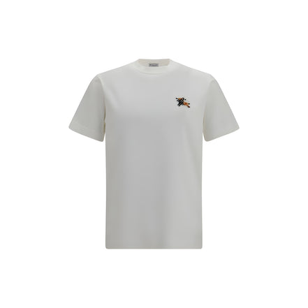 Tricou Burberry alb din bumbac