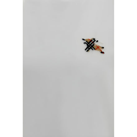 Tricou Burberry alb din bumbac