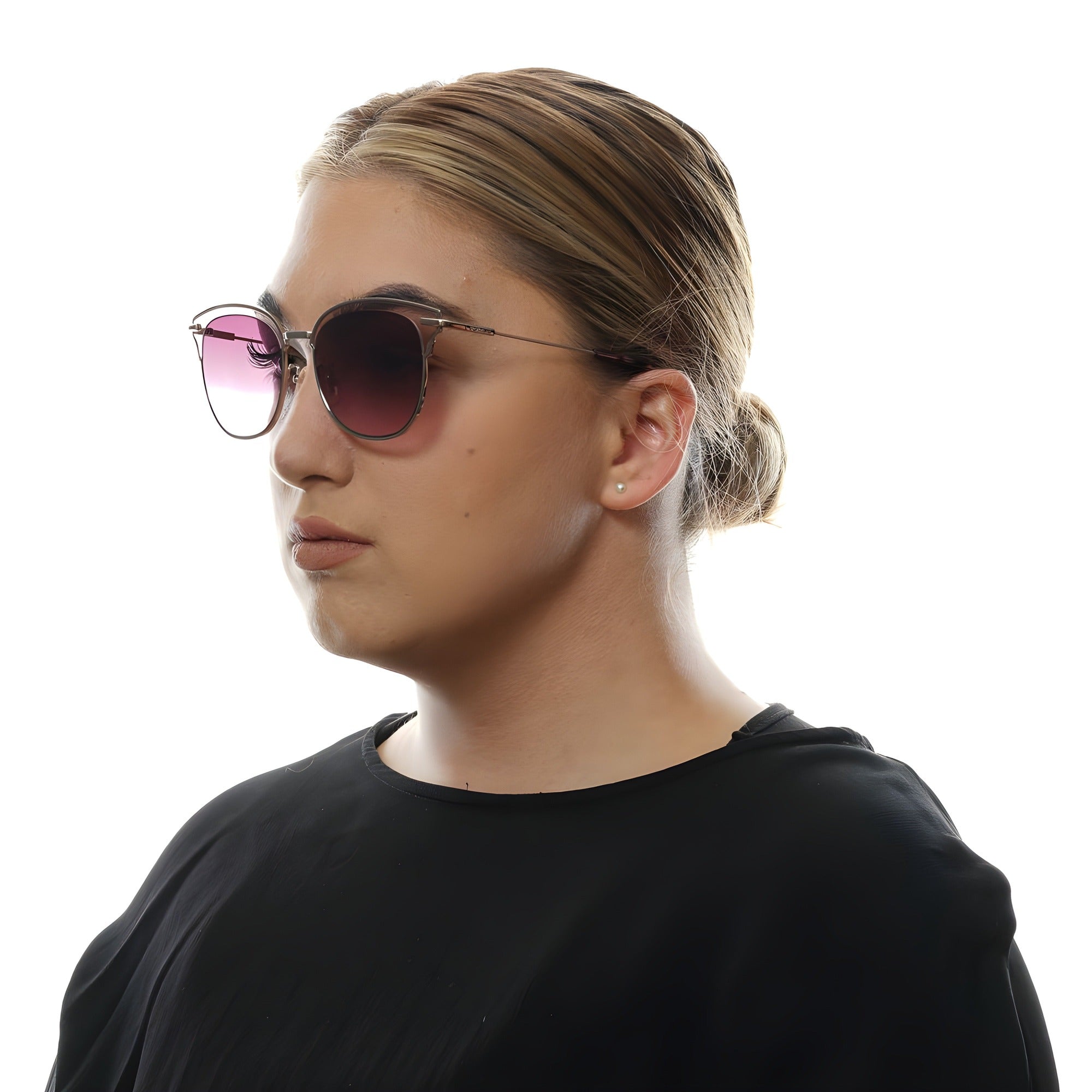 Poliție Ochelari de soare Burgundy