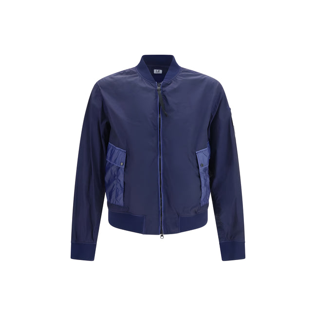 C.P. Company Blue Bomber Jacket