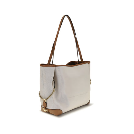 Chloé Beige Cotton Shoulder Bag