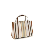 Chloé Beige Cotton Shoulder Bag