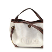 Chloé Beige Fabric Handbag