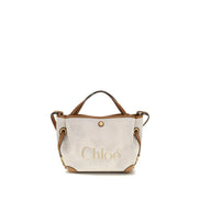 Chloé Beige Fabric Shoulder Bag