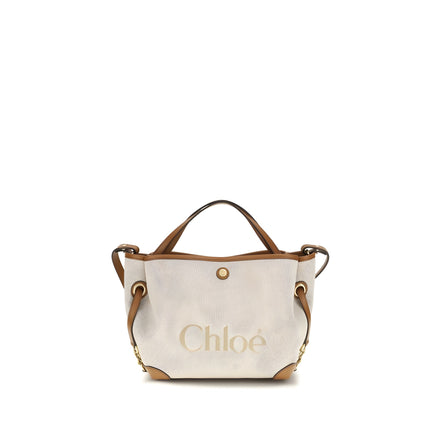 Chloé Beige Fabric Shoulder Bag