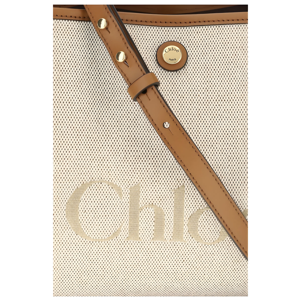 Chloé Beige Fabric Shoulder Bag