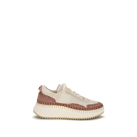 Sneakers groși Chloé bej