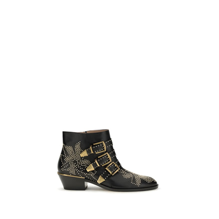 Chloé Black Ankle Boots