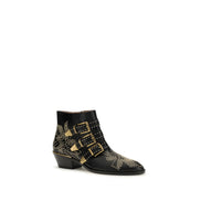 Chloé Black Ankle Boots
