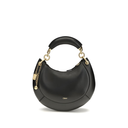 Geantă de umăr Chloé Black Marcie
