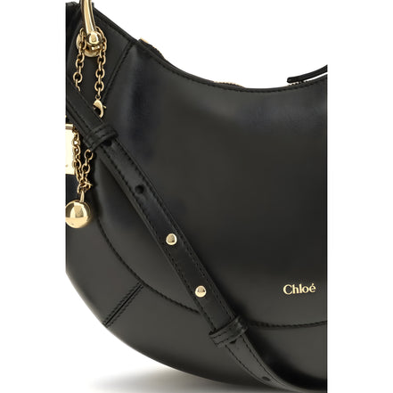 Geantă de umăr Chloé Black Marcie