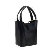 Geantă de umăr mini Chloé Black Spin