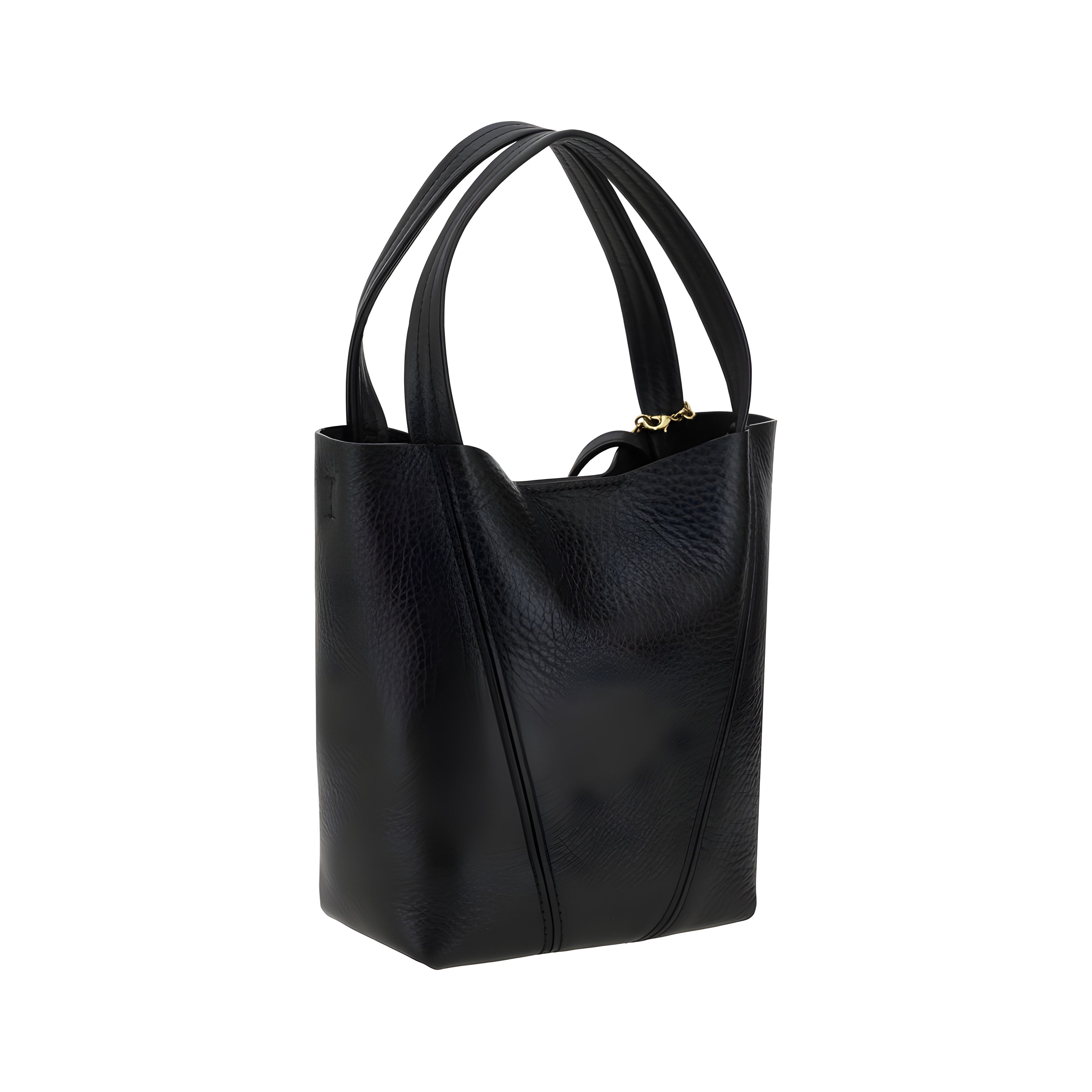 Geantă de umăr mini Chloé Black Spin