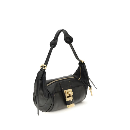 Geantă de umăr Chloé Black Paddington