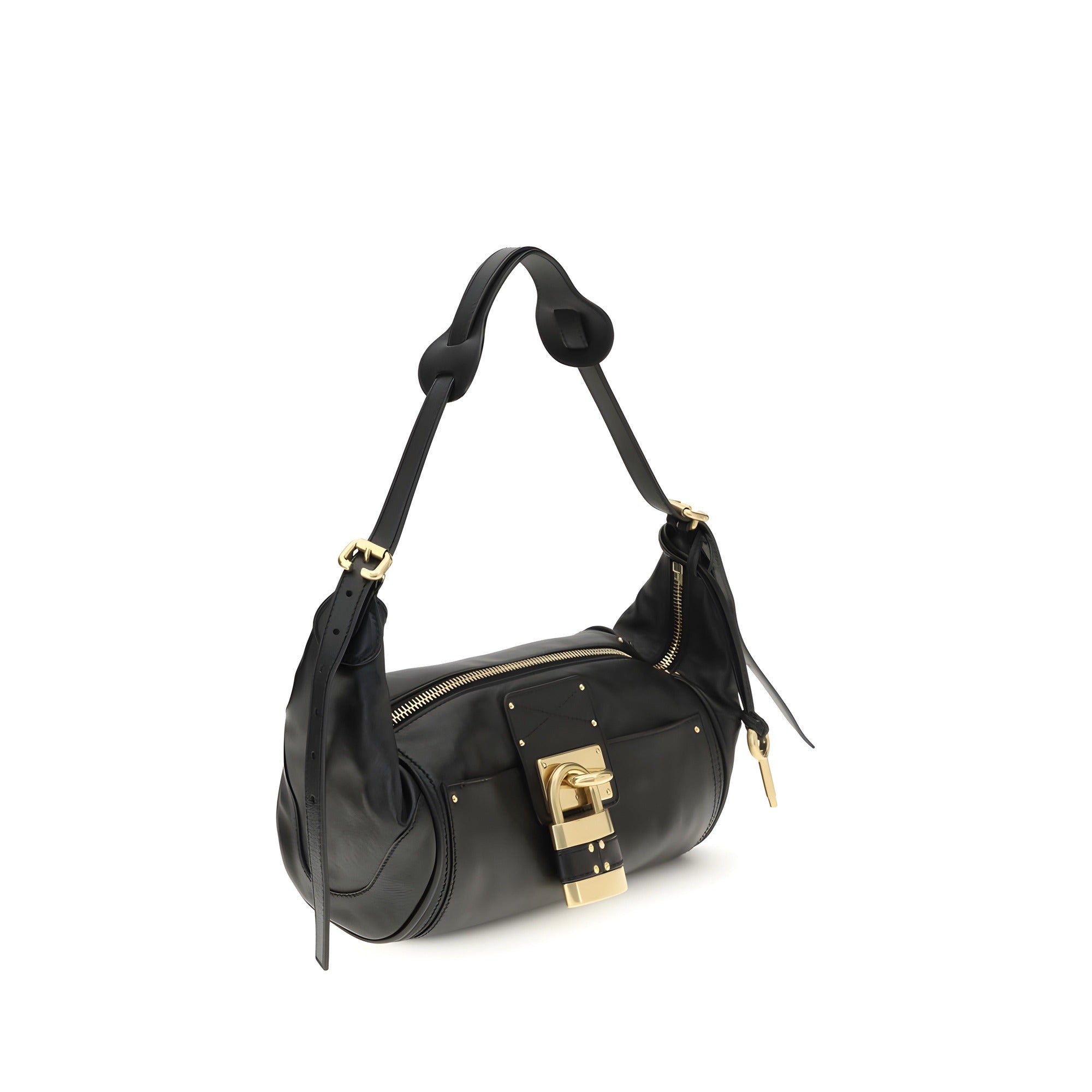 Geantă de umăr Chloé Black Paddington