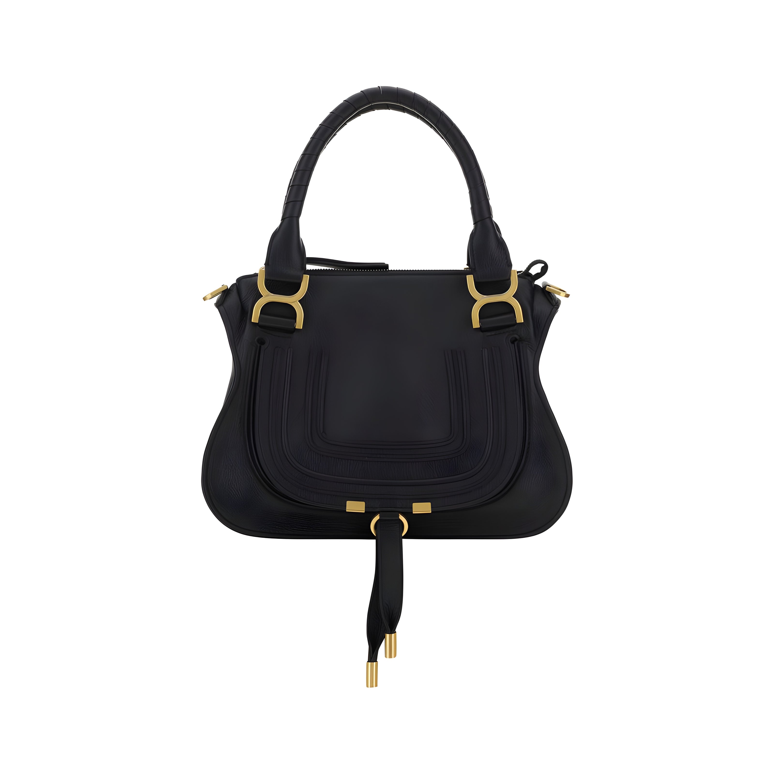 Geantă de umăr Chloé Black Marcie