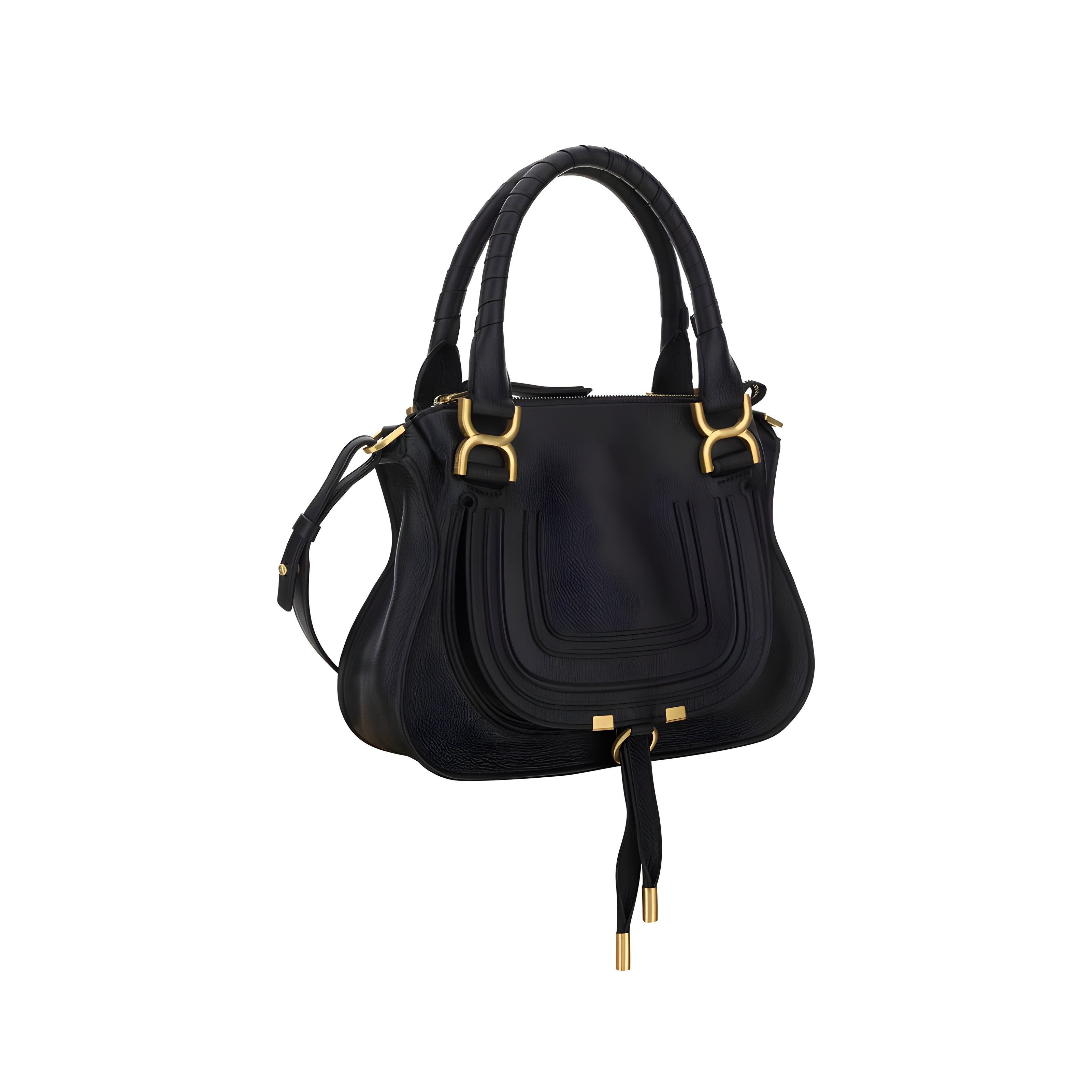 Geantă de umăr Chloé Black Marcie