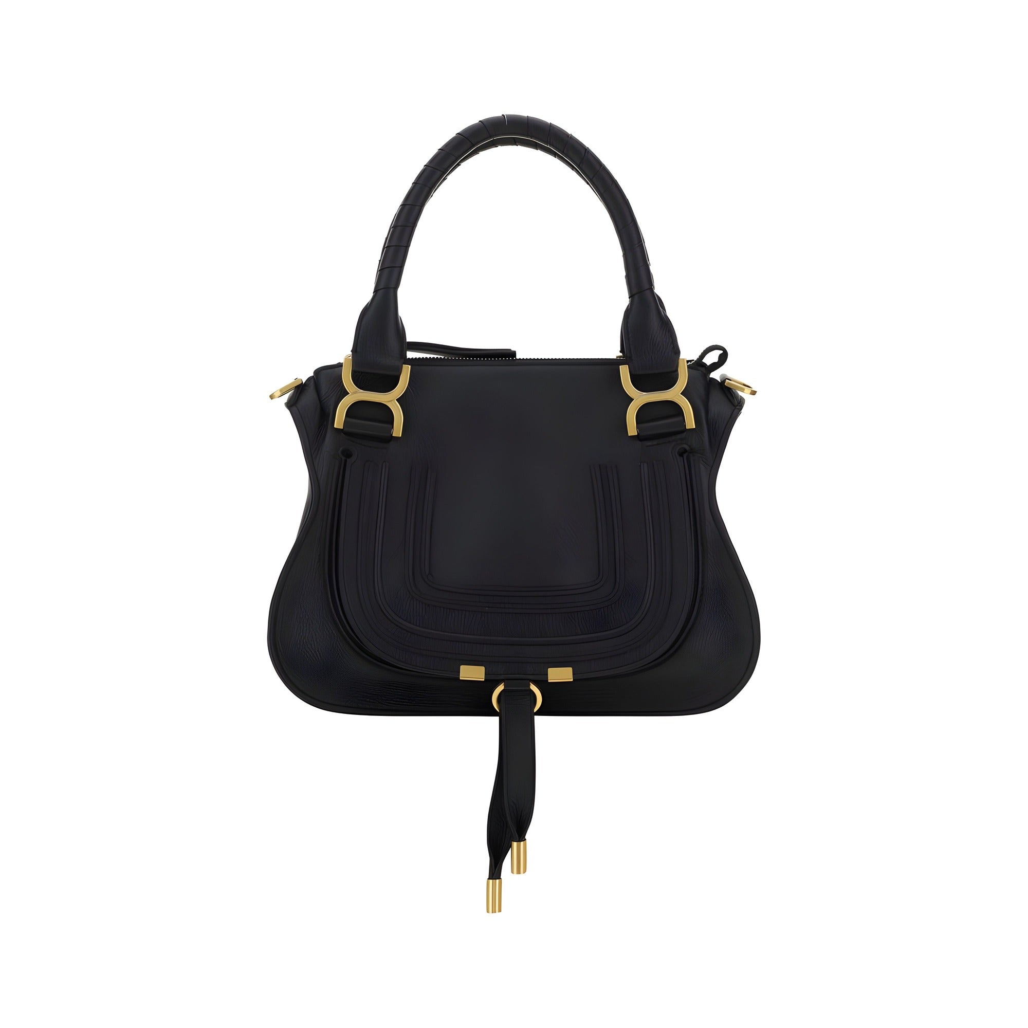 Geantă de umăr Chloé Black Marcie