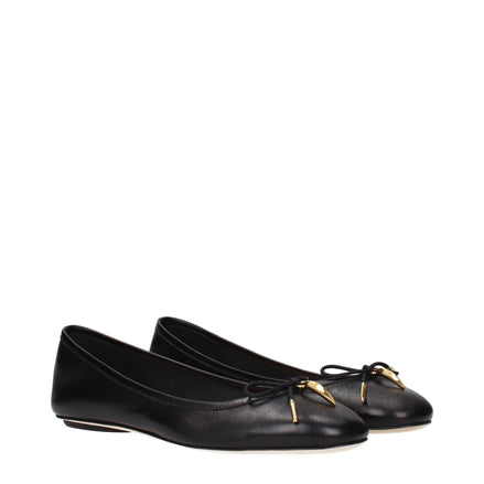 Balvini Chloé din piele neagră