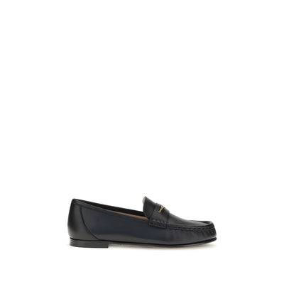 Mocasini slip-on Chloé din piele neagră