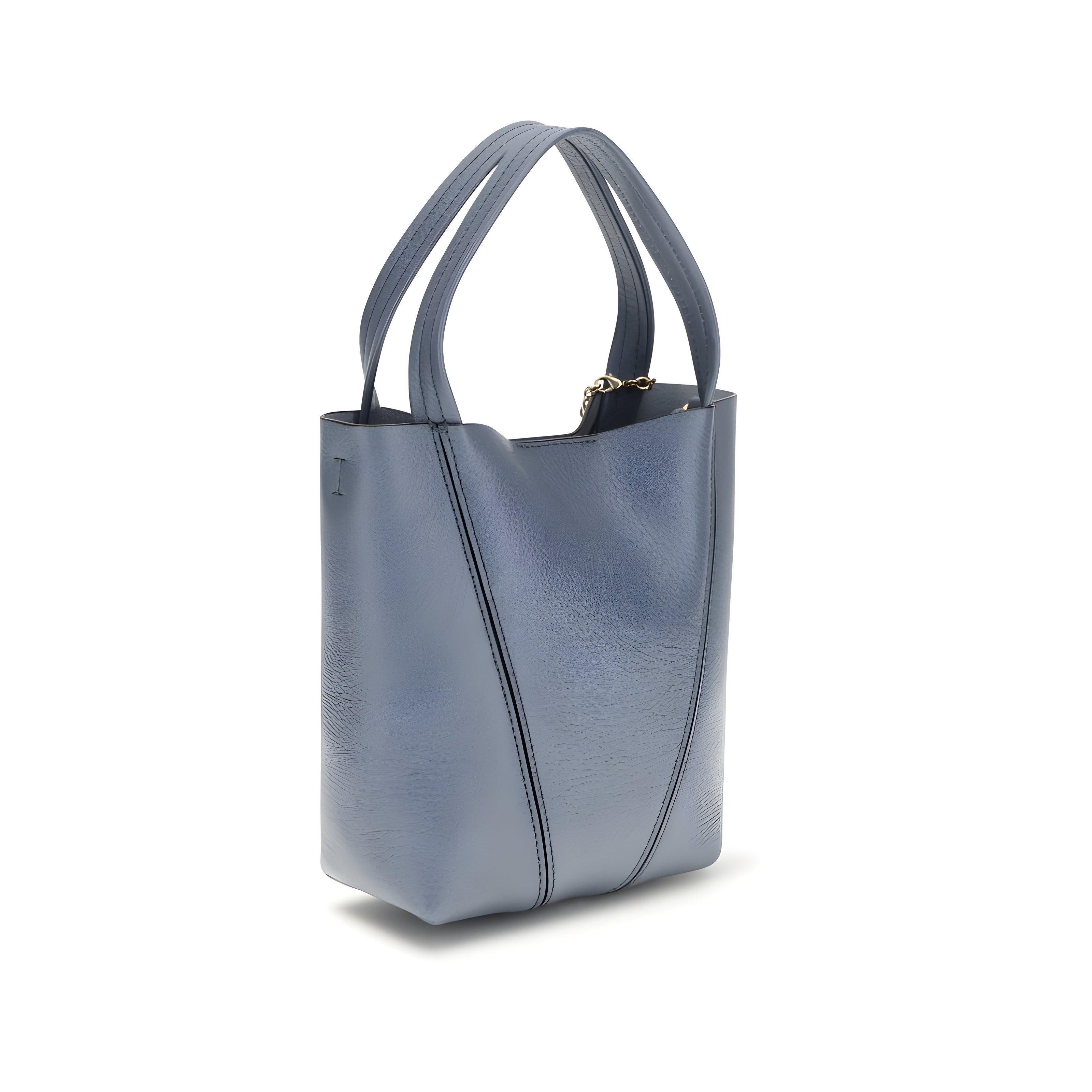 Chloé Blue Calf Leather Shoulder Bag