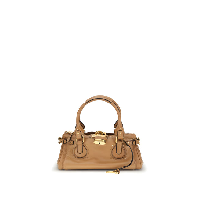 Geantă de umăr Chloé Brown Paddington