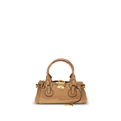 Geantă de umăr Chloé Brown Paddington