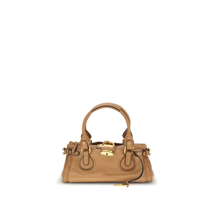 Geantă de umăr Chloé Brown Paddington