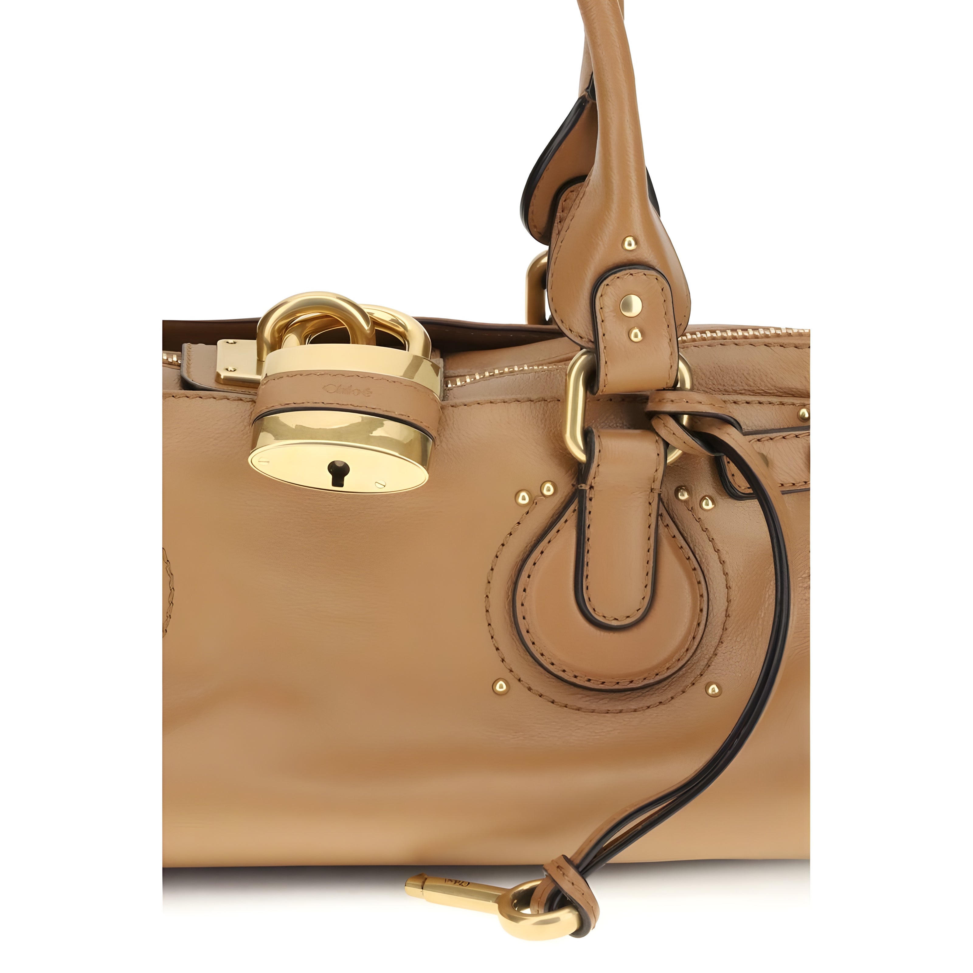 Geantă de umăr Chloé Brown Paddington