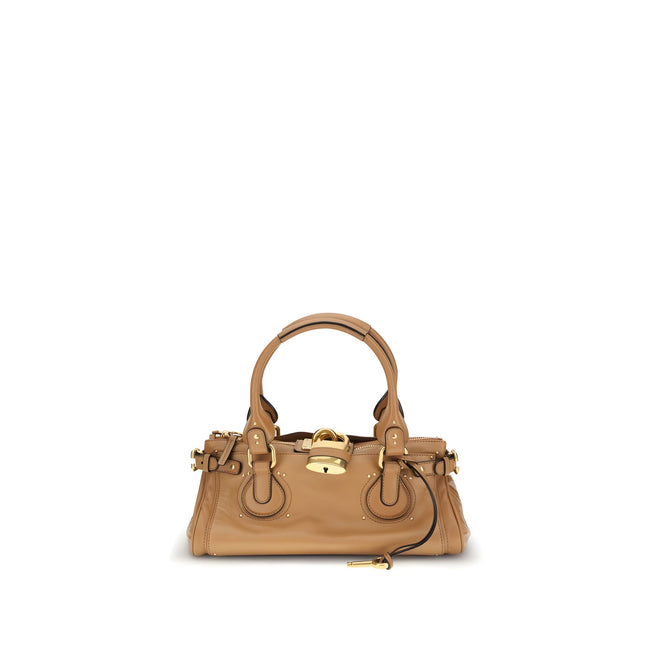 Geantă de umăr Chloé Brown Paddington