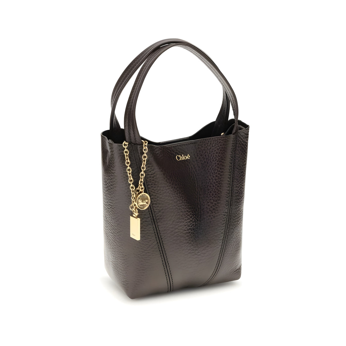 Chloé Brown Calf Leather Shoulder Bag