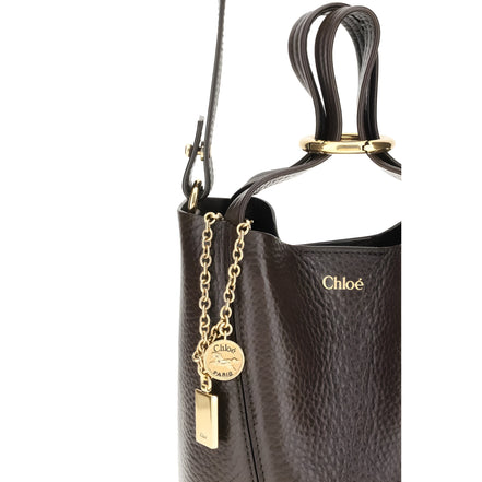 Chloé Brown Calf Leather Shoulder Bag