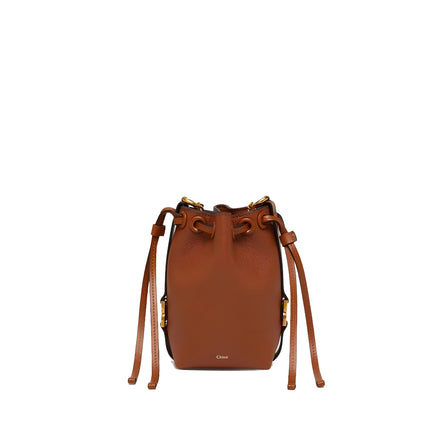 Geantă bucket Chloé Brown