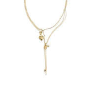 Chloé Gold Brass Necklace
