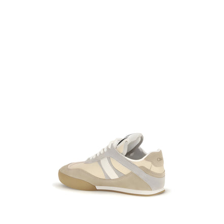 Adidași sport Chloé Gray din piele de vițel