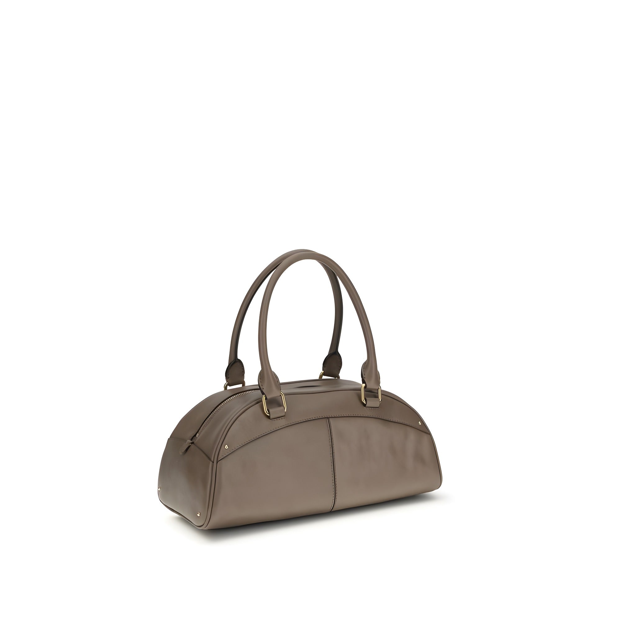 Geantă de mână Chloé din piele de vițel gri
